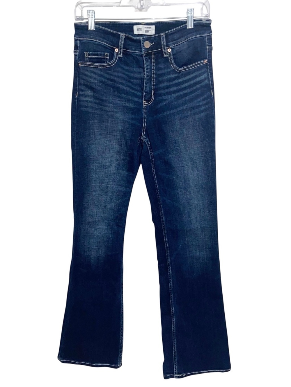 BKE Jeans Womens 27X31 Stretch Denim Parker High Rise Bootcut Buckle Western